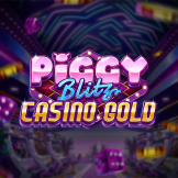 Piggy Blitz Casino Gold Logo