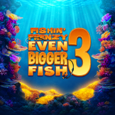 Fishin' Frenzy Even Bigger Fish 3 Logo