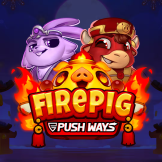 Fire Pig Push Ways Logo