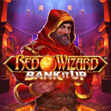 Red Wizard Bank It Up Logo