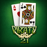 Pirate 21 Blackjack Logo
