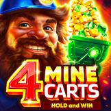 4 Mine Carts Logo