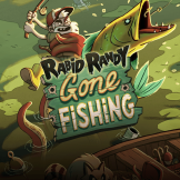 Rabid Randy Gone Fishing Logo