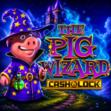 The Pig Wizard Cash Lock Logo