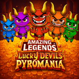 Amazing Legends Lucky Devils Pyromania Logo