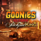 The Goonies Return Jackpot King Logo