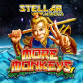 Stellar Jackpots with More Monkeys logo