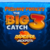Fishin Frenzy The Big Catch 3 Rapid Fire Jackpots Logo
