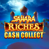 Sahara Riches Cash Collect Logo