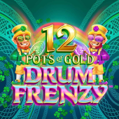 12 Pots of Gold Drum Frenzy Logo
