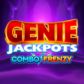 Genie Jackpots Combo Frenzy Jackpot King Logo