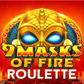 9 Masks Of Fire Roulette Logo