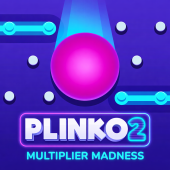 Plinko 2 Multiplier Madness Logo