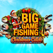 Big Game Fishing Christmas Catch Logo