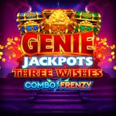 Genie Jackpots Three Wishes Combo Frenzy Logo