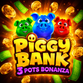 Piggy Bank: 3 Pots Bonanza Logo