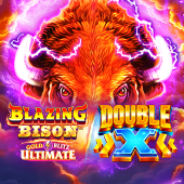 Blazing Bison Gold Blitz Ultimate DOUBLE X Logo