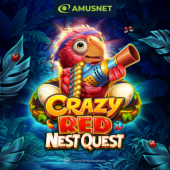 Crazy Red Nest Quest Logo