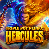 Triple Pot Plinko Hercules Logo