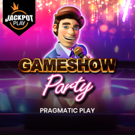 Gameshow Party Jackpot Play Logo