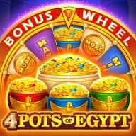 4 Pots of Egypt: Bonus Wheel Logo
