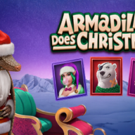 Armadillo Does Christmas Logo