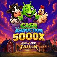 Cash Abduction 5000X Gold Blitz Fusion Logo