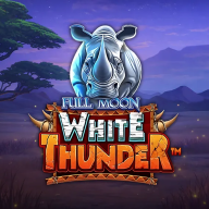 Full Moon White Thunder Logo