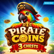 Pirate Coins: 3 Chests Logo