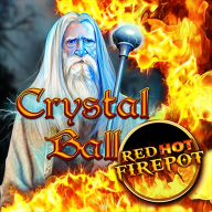 Crystal Ball Red Hot Firepot Logo