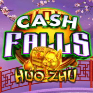 Cash Falls Huo Zhu Logo