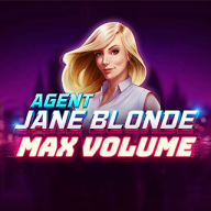 Agent Jane Blonde Max Volume Logo