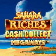 Sahara Riches Megaways Cash Collect Logo