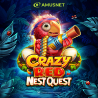 Crazy Red Nest Quest Logo