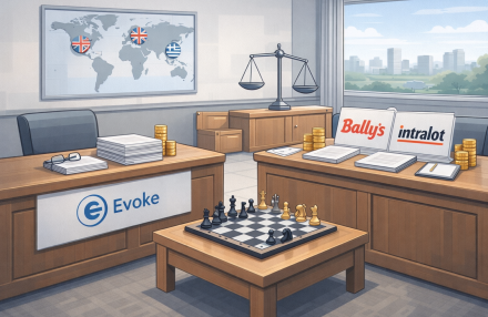 Eilmeldung: Evoke bestätigt 225-Millionen-Pfund-Übernahmegespräche mit Bally's Intralot Bild