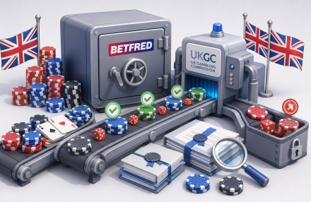 UKGC verhängt gegen den Betfred-Betreiber eine Geldstrafe in Höhe von 1,2 Mio. $ wegen Verstößen gegen die soziale Verantwortung Bild