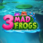 3 Mad Frogs Logo