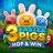 3 Easter Pigs Hop and Win Logo