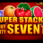 Shiny Fruits Seven 10 Lines Super Stacked Logo