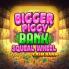 Bigger Piggy Bank: Squeal Wheel Logo