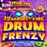 12 Masks of Fire Drum Frenzy King Millions Logo