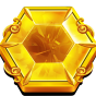 Yellow gemstone Bild