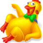 Toy chicken Bild