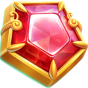 Red gemstone Bild