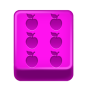 Six apples Bild