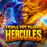 Triple Pot Plinko Hercules Logo