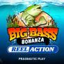 Big Bass Bonanza Reel Action Logo