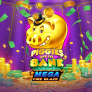 Piggies And The Bank Mega Fire Blaze Logo
