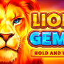 Lion Gems: Hold and Win Logo