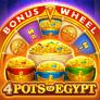 4 Pots of Egypt: Bonus Wheel Logo